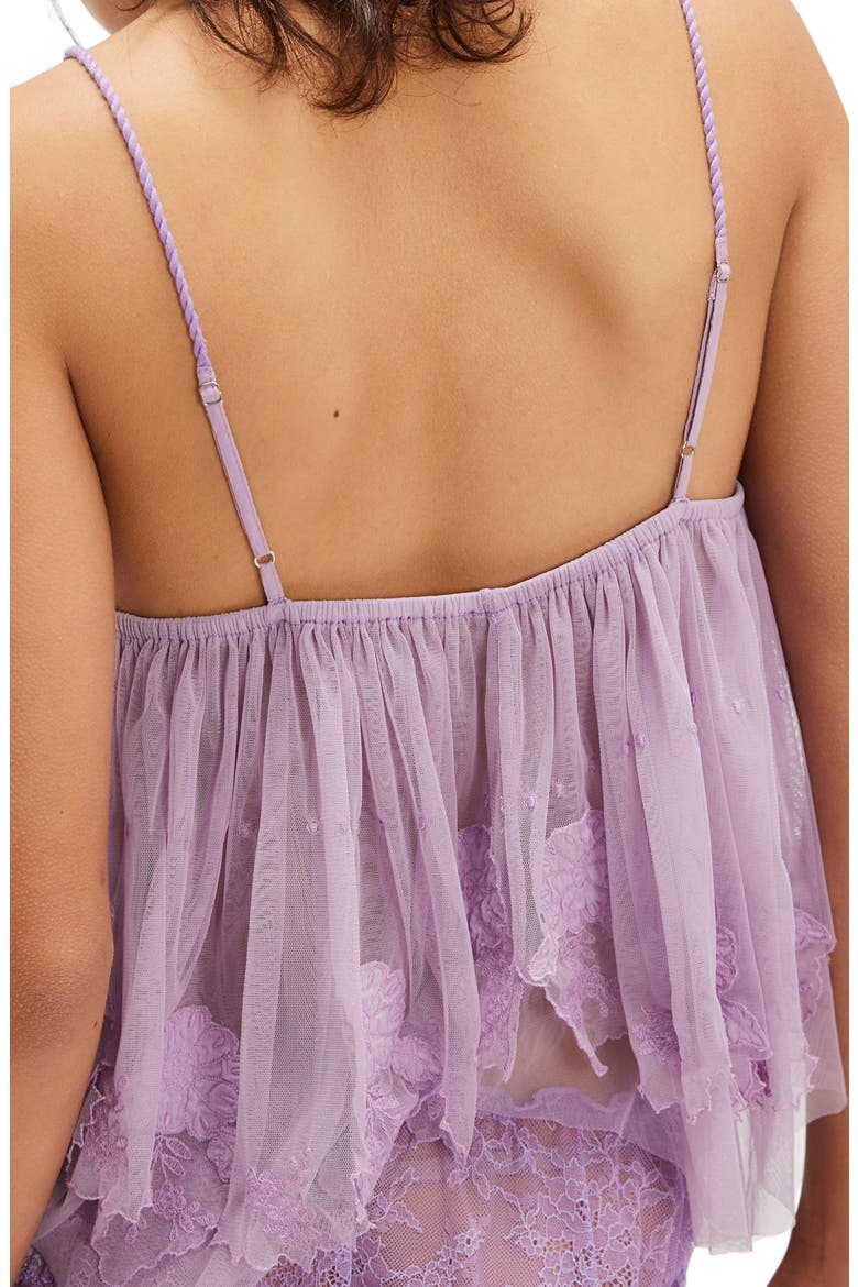 Sweet Escape Lace Camisole, Alternate, color, FAIR ORCHID