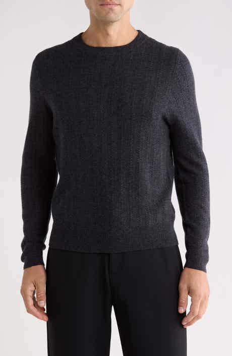 Wool & Cashmere Cable Knit Sweater