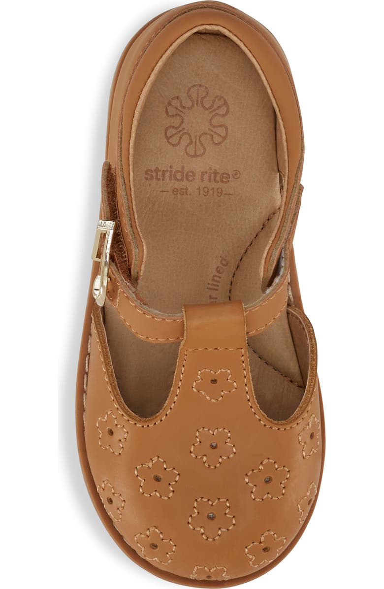 Stride Rite Jenny Mary Jane Flat, Alternate, color, Honey Tan