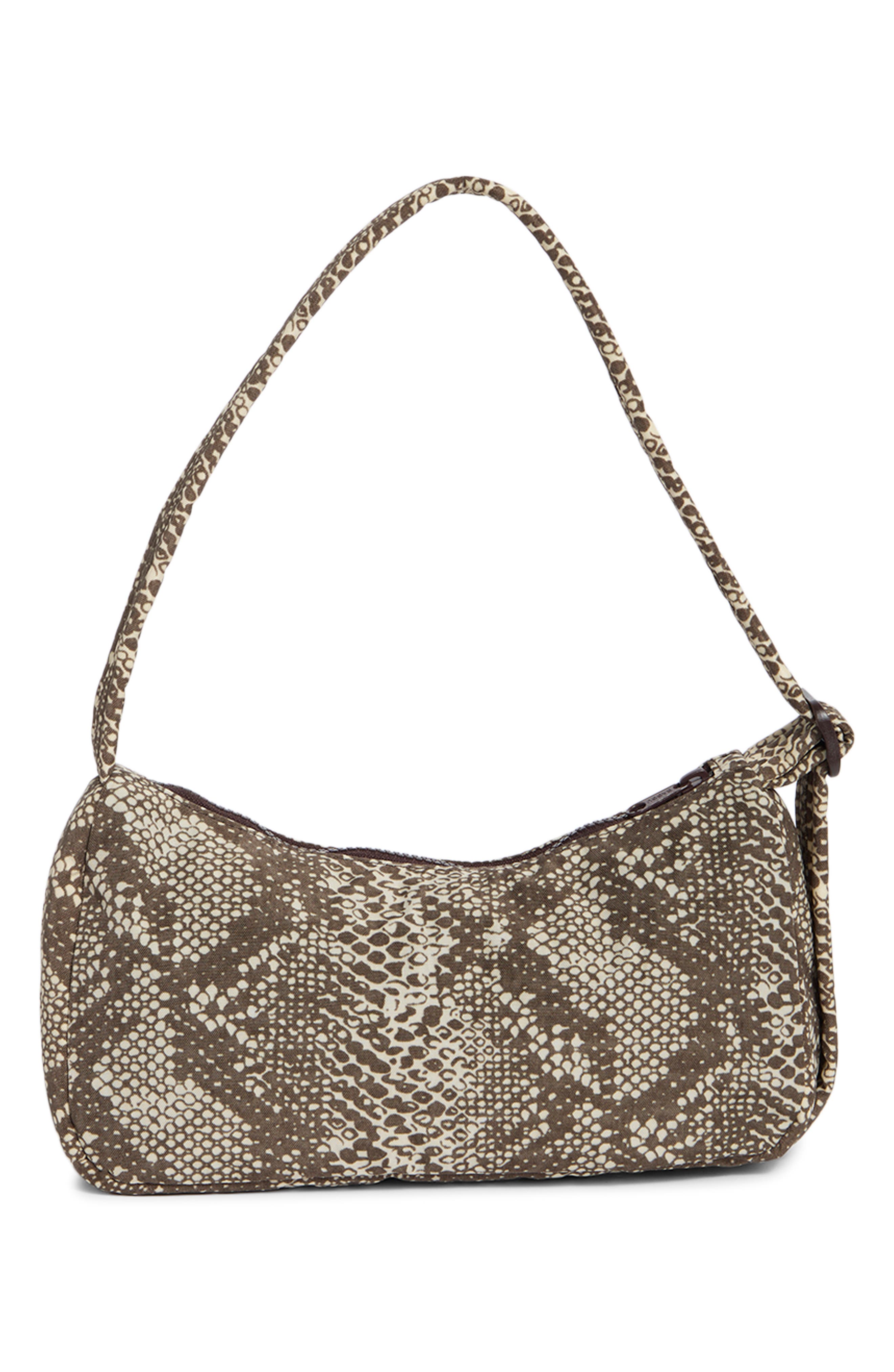 Cargo Shoulder Bag, Alternate, color, SNAKESKIN