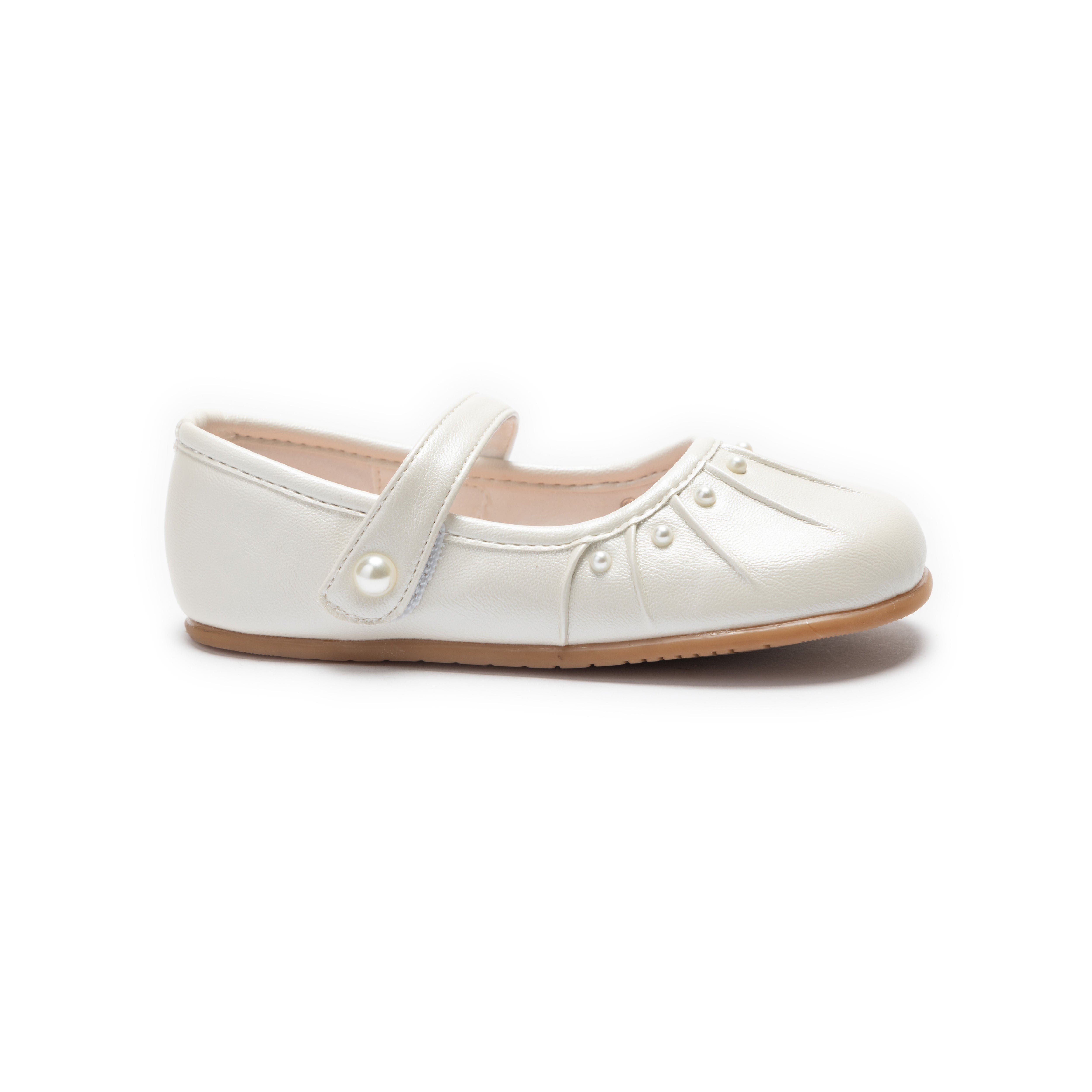 Tulleen Thalia Pearl Shoes, Alternate, color, White