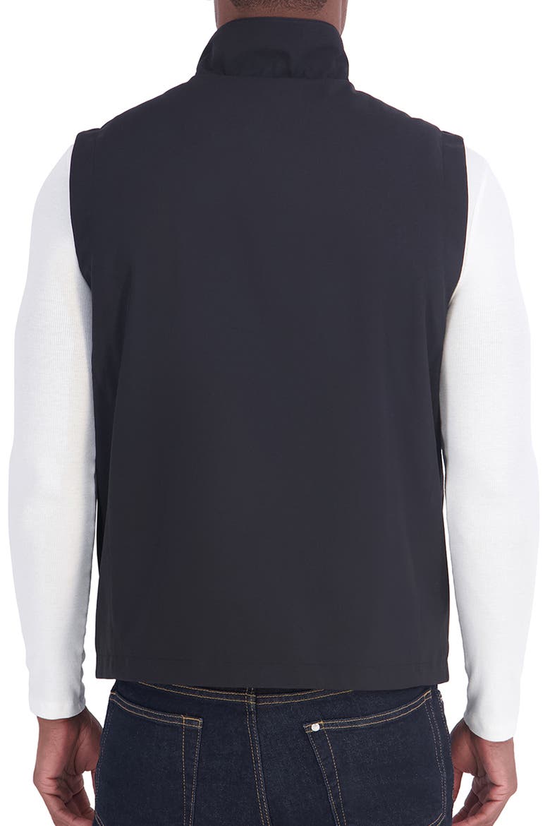 Water Resistant High Pile Fleece Lined Vest, Alternate, color, BLACK