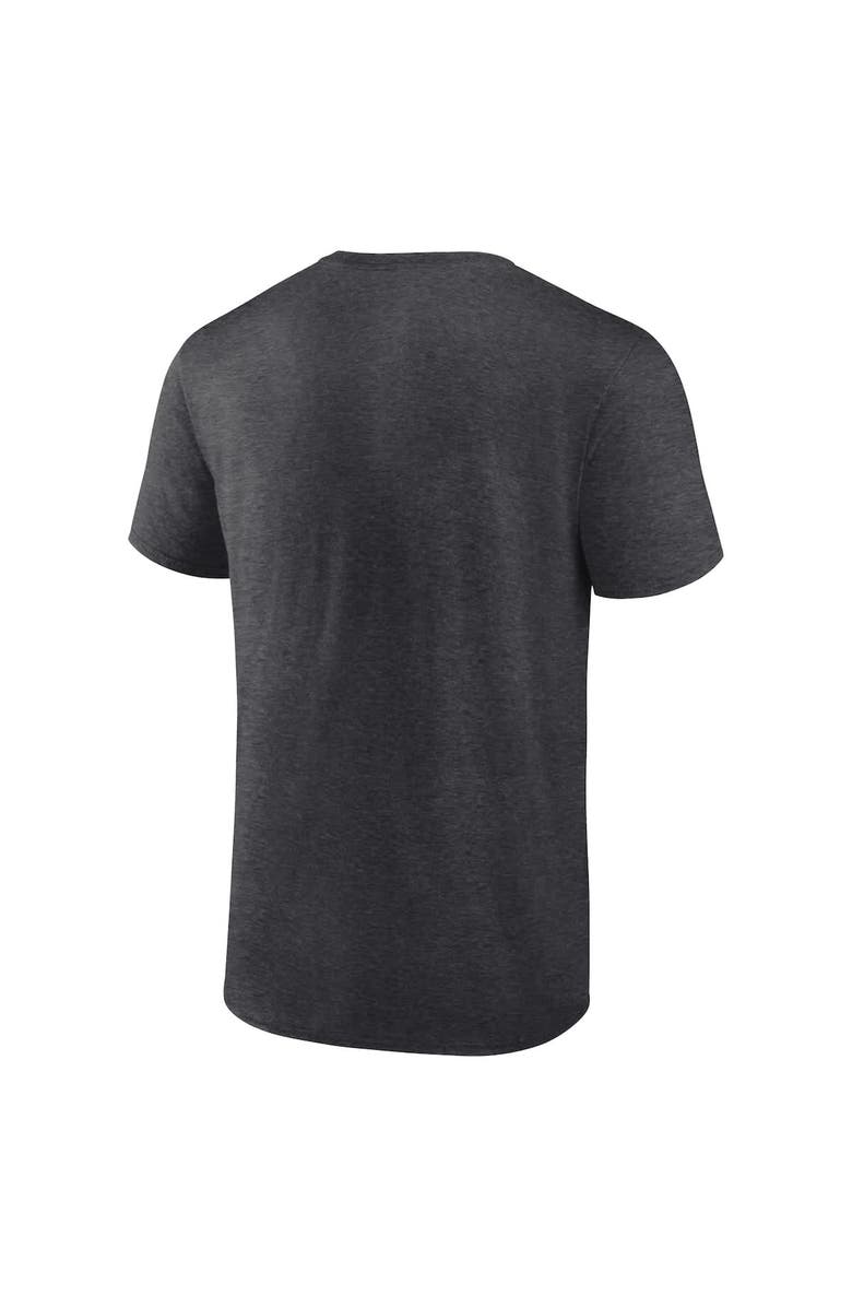 FANATICS Men's Fanatics Heather Charcoal Vancouver Canucks Authentic Pro Core Primary T-Shirt, Alternate, color, Heather Charcoal