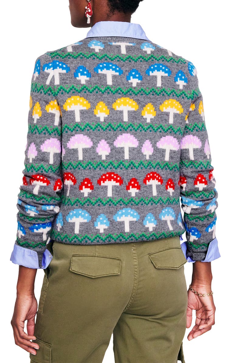 Boden Edie Fair Isle Sweater, Alternate, color, 