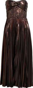 ASTR the Label Ascella Strapless A-Line Dress