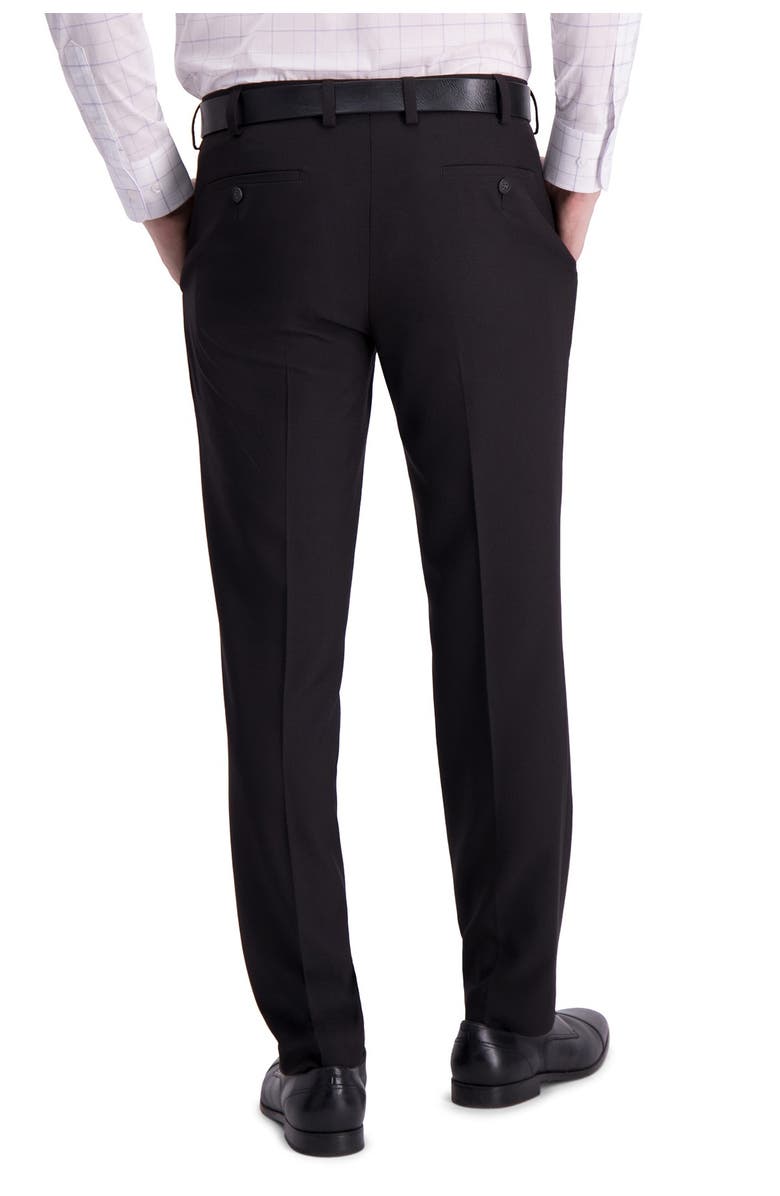 Louis Raphael Solid Flat Front Slim Fit Dress Pants, Alternate, color, 