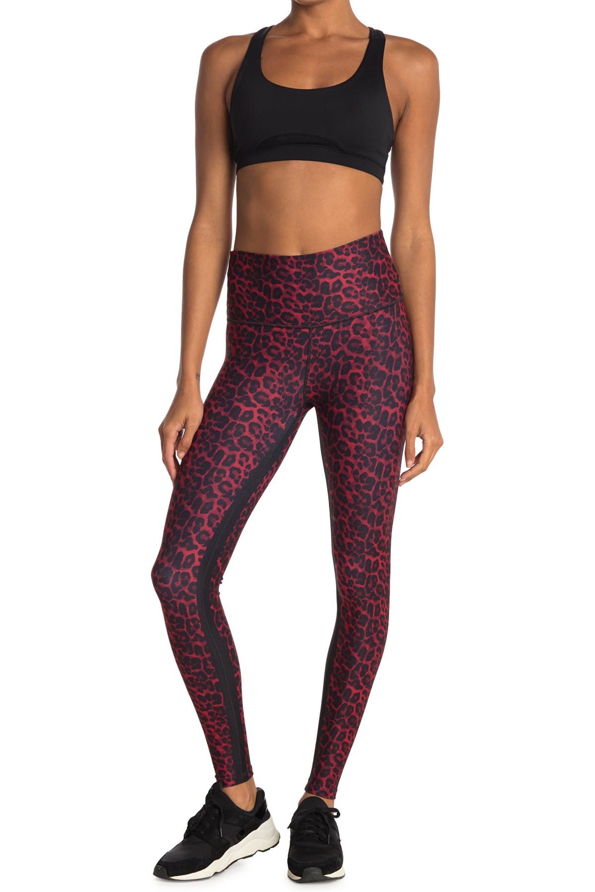 WEAR IT TO HEART Leopard Print High Waist Leggings (Women) | Nordstromrack