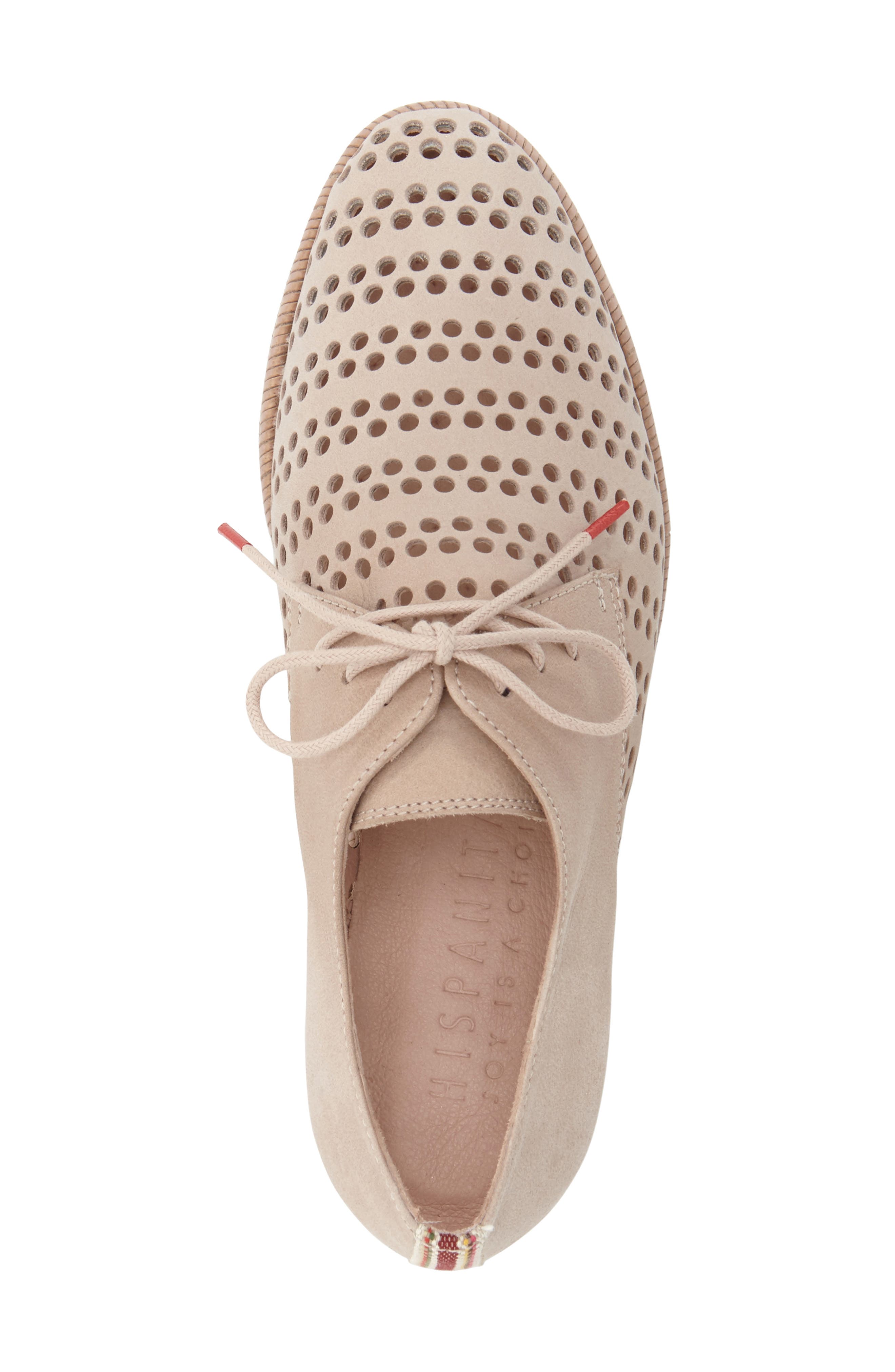 Hispanitas 'Laken' Perforated Platform Derby, Alternate, color, 