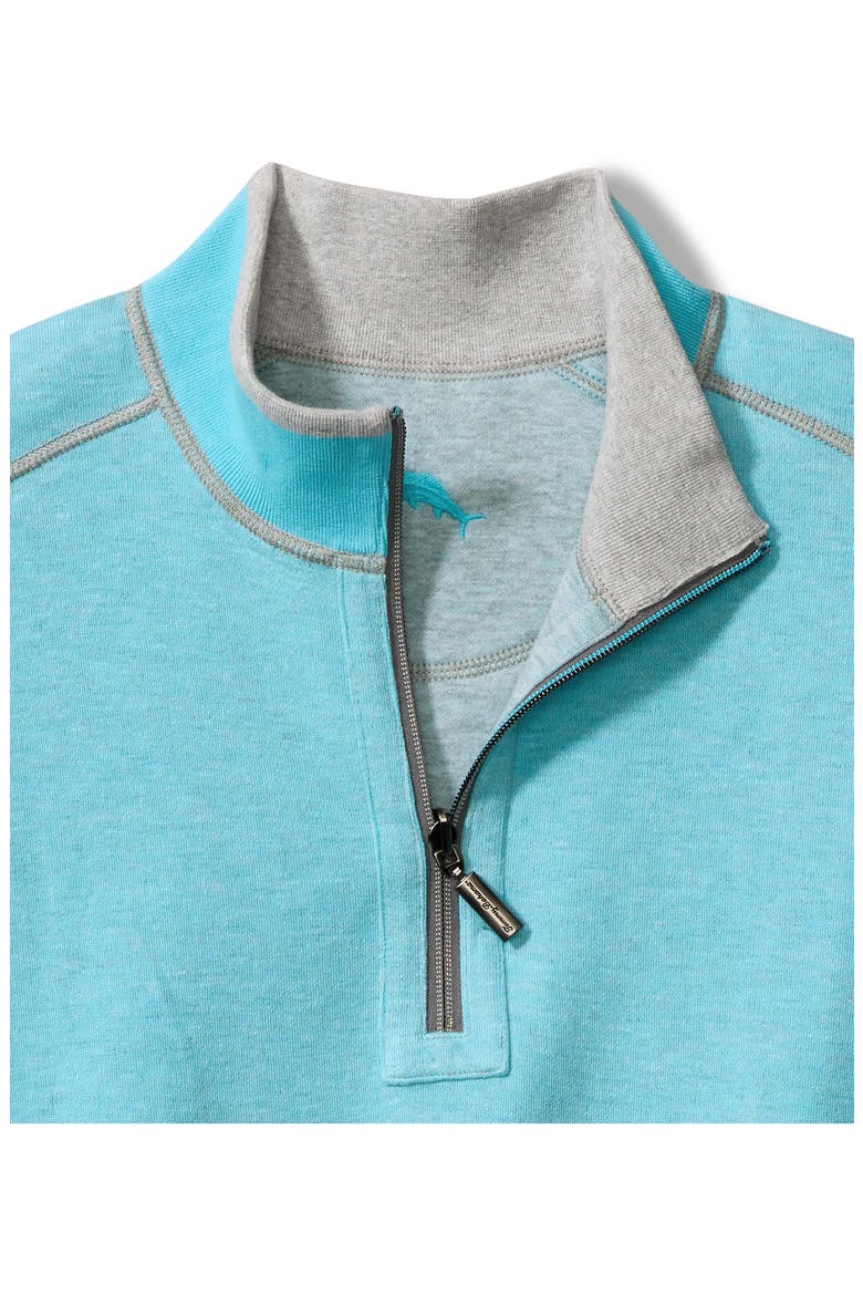 Flip Coast Reversible Half Zip Pullover, Alternate, color, BALA SHARK HEATHER