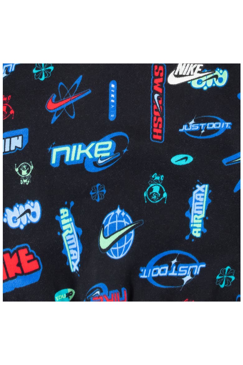 Kids' Brand Ambassador Logo Graphic Hoodie, Alternate, color, BLACK