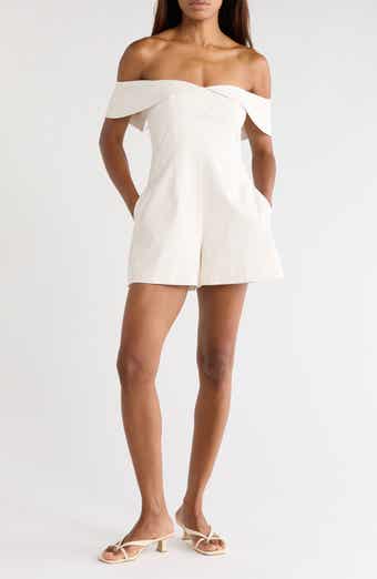 Refined Sateen Romper