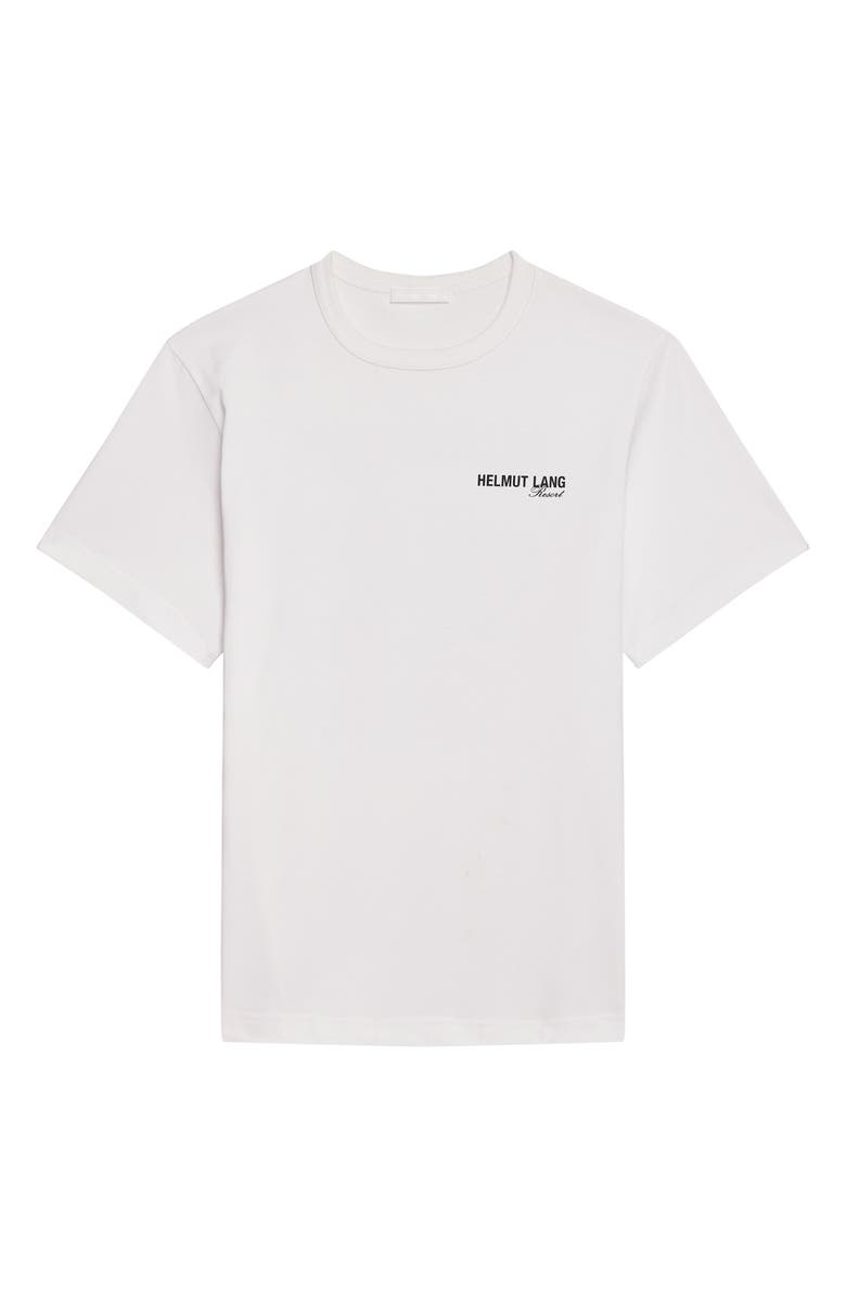 Helmut Lang Ski Map Graphic T-Shirt, Alternate, color, White