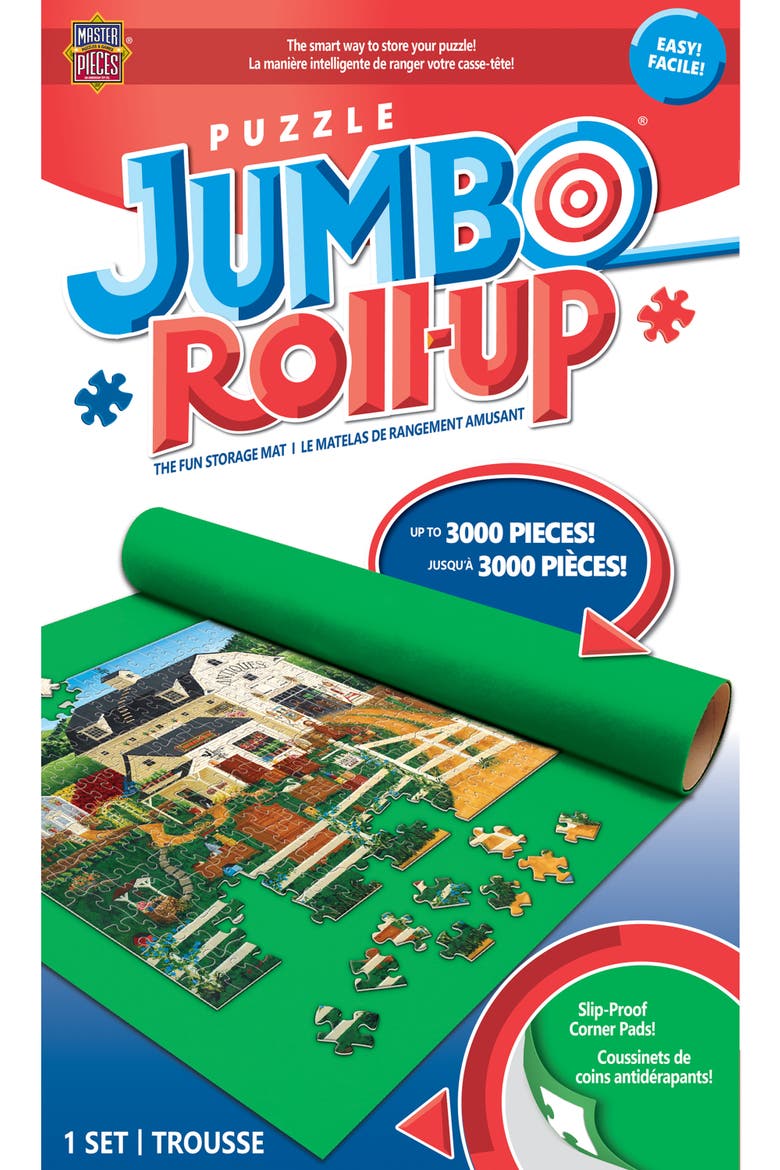 Jigsaw Puzzle Roll Up Jumbo - 36"x48", Main, color, Green