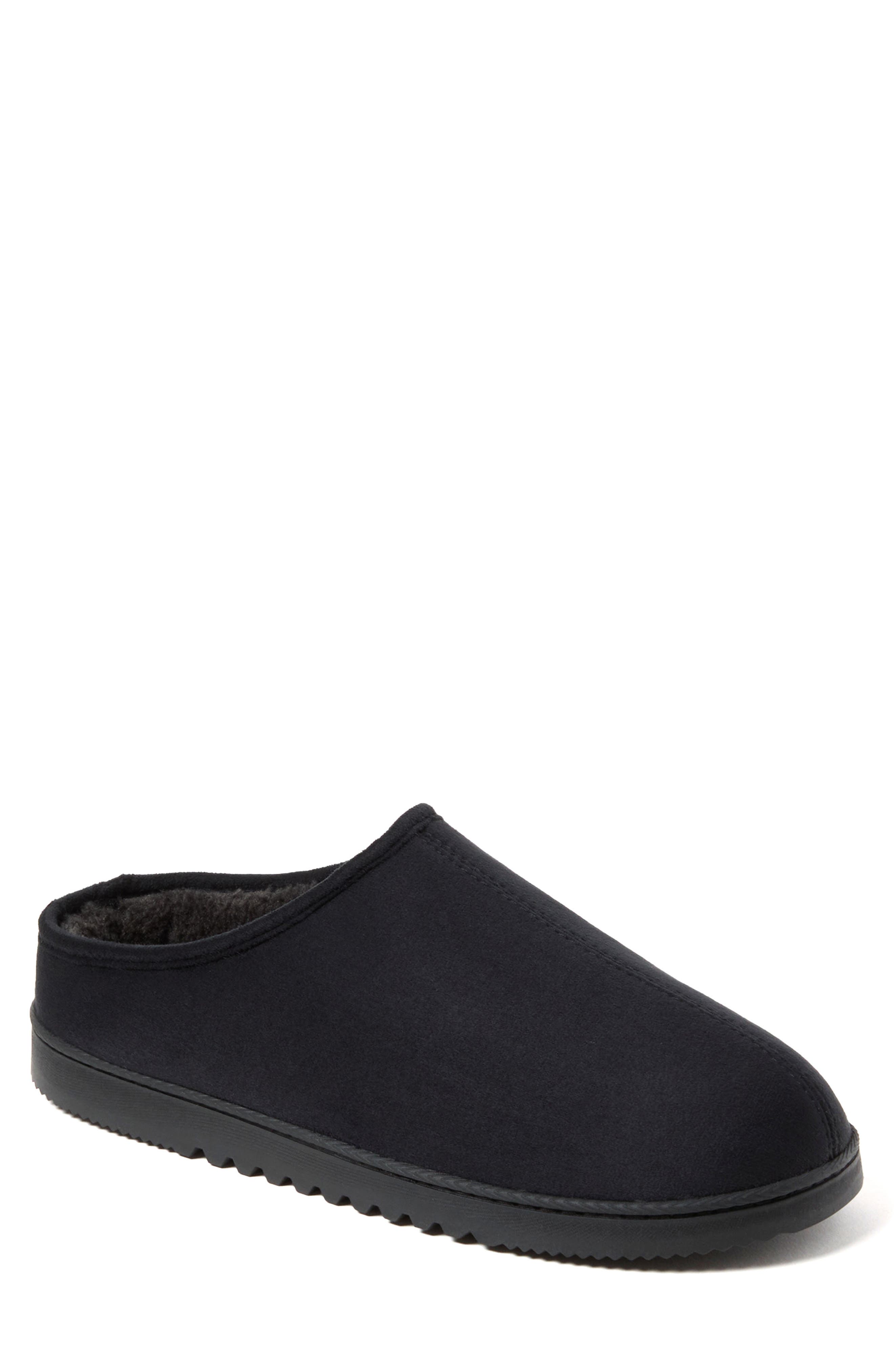 Gage Scuff Slipper, Main, color, BLACK