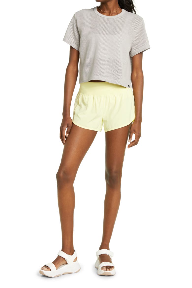 Excursion Mesh Crop T-Shirt, Alternate, color, GREY PORPOISE