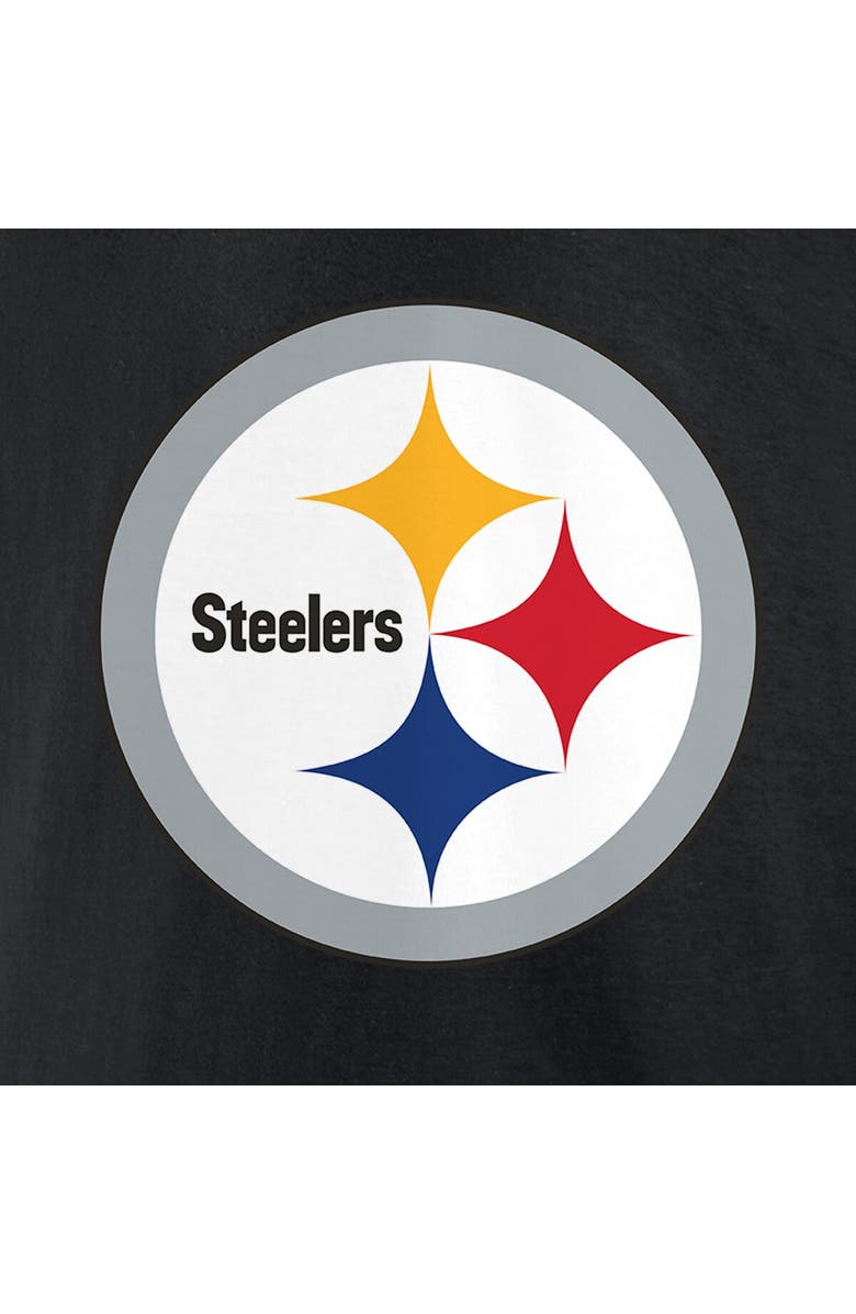 FANATICS Women's Fanatics Branded Kenny Pickett Black Pittsburgh Steelers Player Icon Name & Number V-Neck T-Shirt, Alternate, color, 