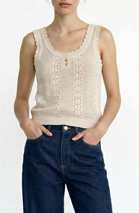 VERO MODA Secret Sands Knit Tank