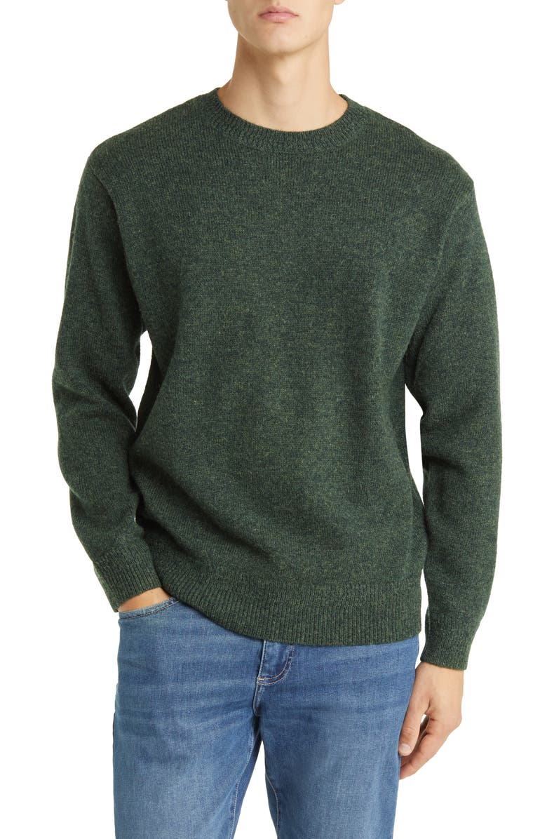 Pendleton Shetland Wool Crewneck Sweater, Main, color,