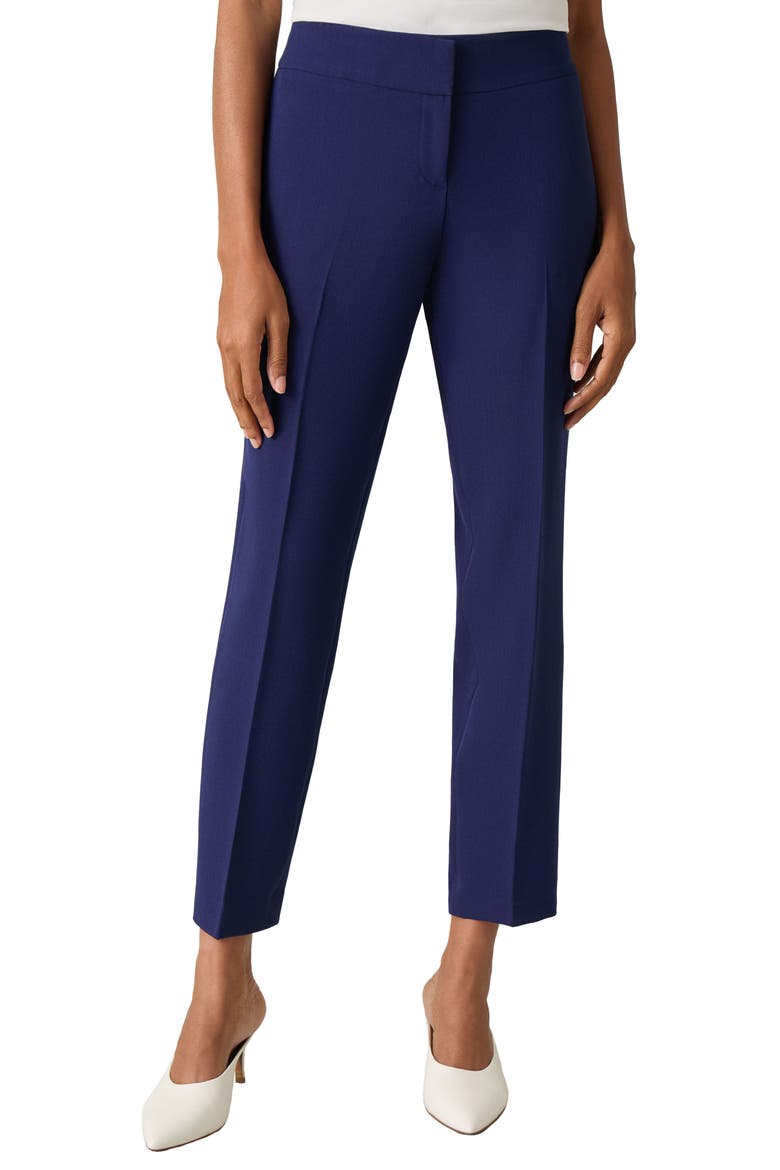 Ava Straight Leg Pants, Main, color, KASPER NAVY