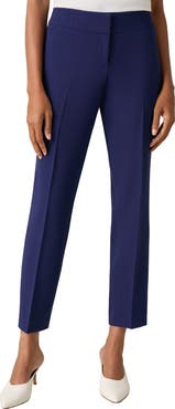 KASPER Flat Front Slim Pants