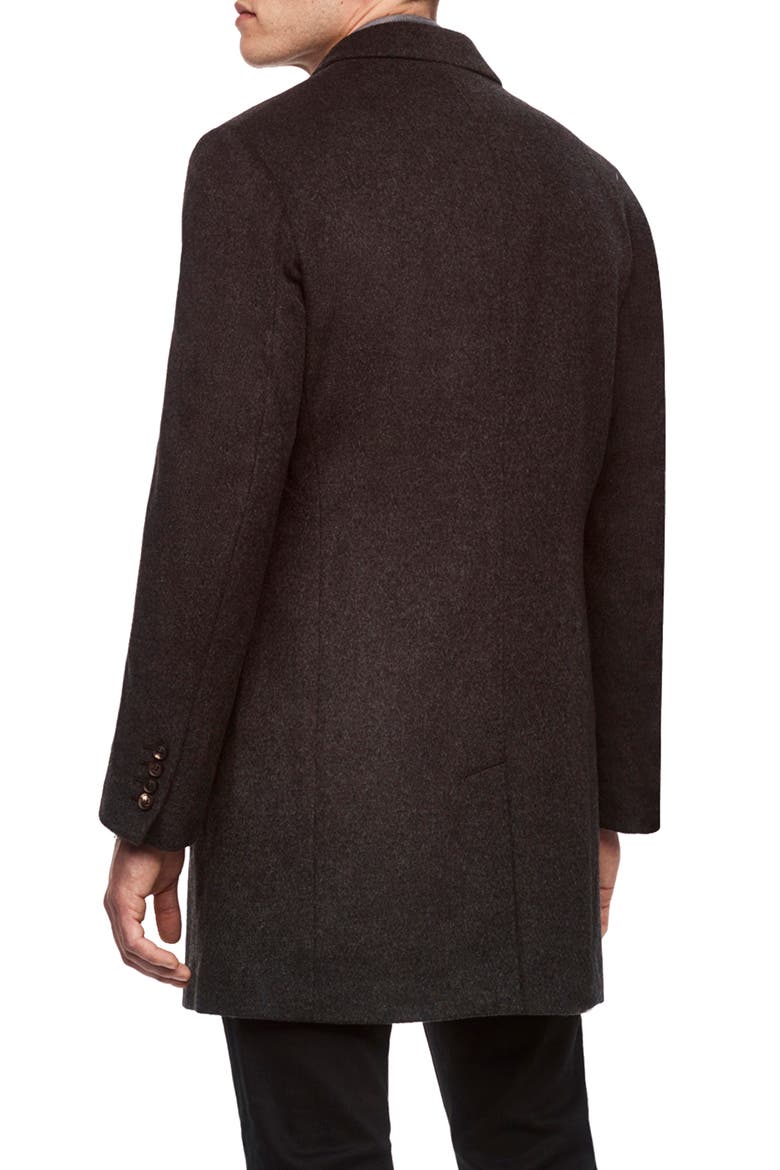 St. Paul Wool & Cashmere Topcoat, Alternate, color, SLATE GREY
