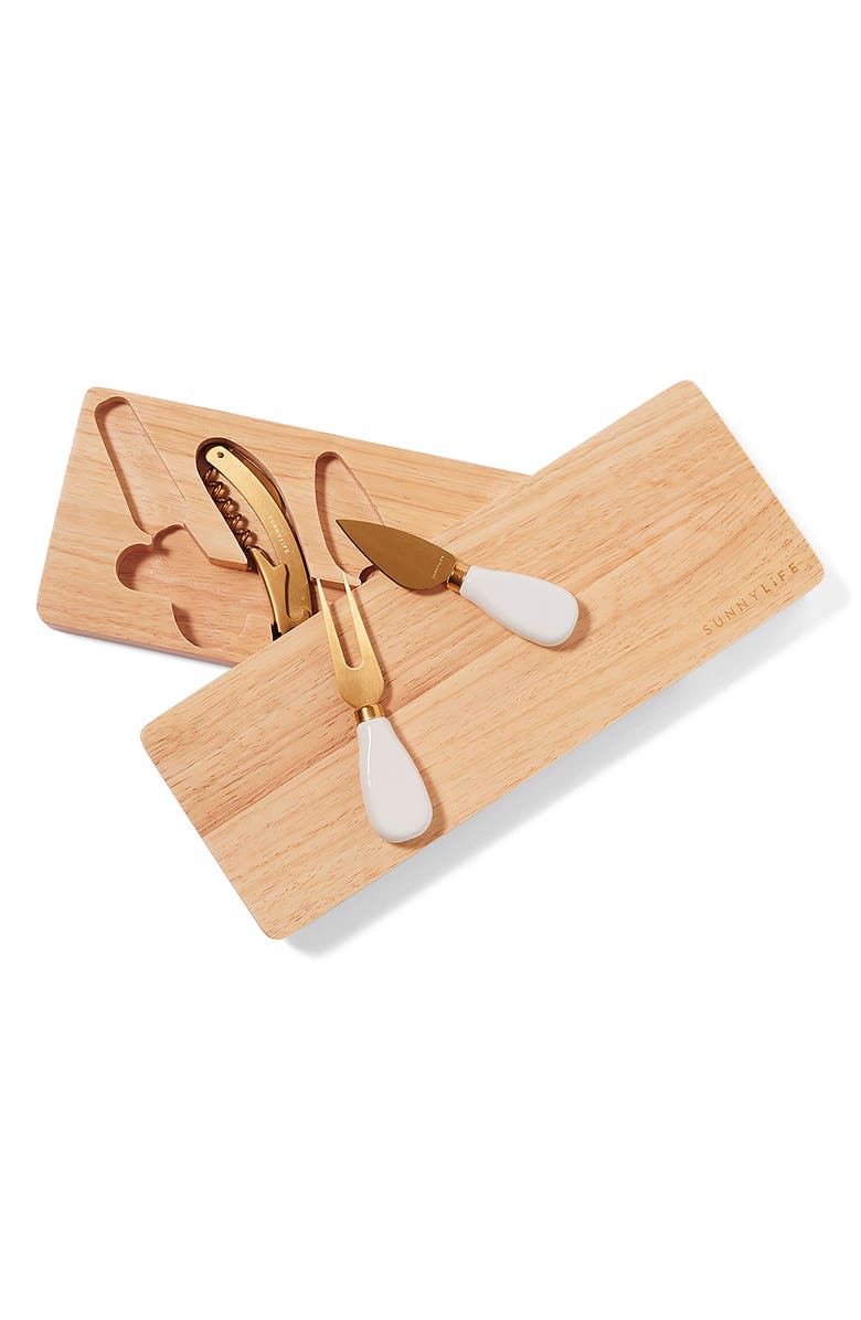 Sunnylife Travel Cheese Set, Alternate, color,
