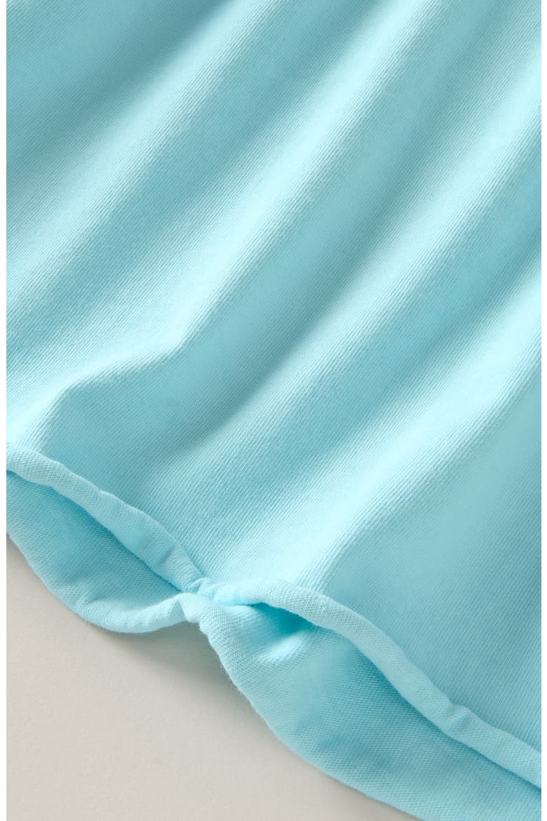 Kids' Crop Cotton T-Shirt, Alternate, color, BLUE CLEARWATER