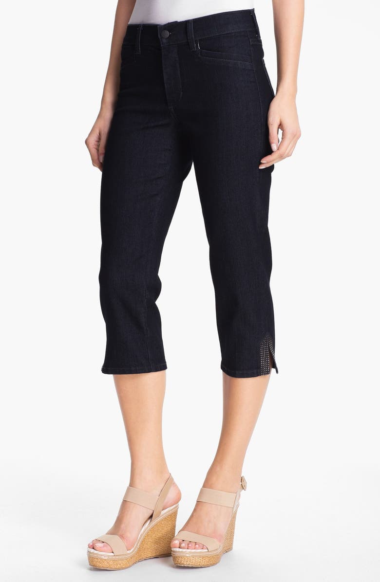 NYDJ 'Suzy' Embellished Crop Jeans, Main, color, 