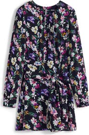 Desigual Floral Long Sleeve Minidress