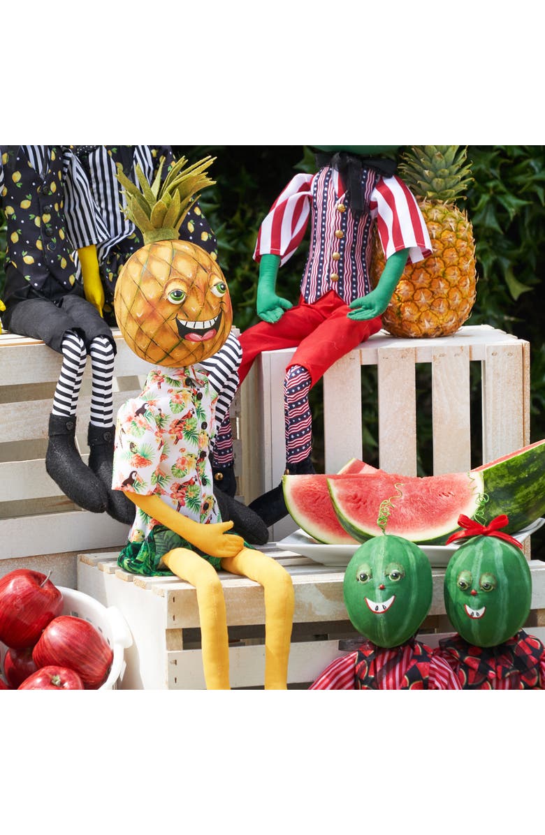 Gallerie II Perry Pineapple Figurine, Alternate, color, Orange