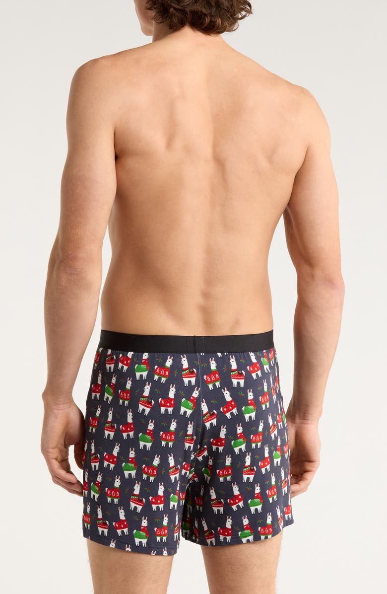 MeUndies Knit Boxers, Alternate, color, Falallama