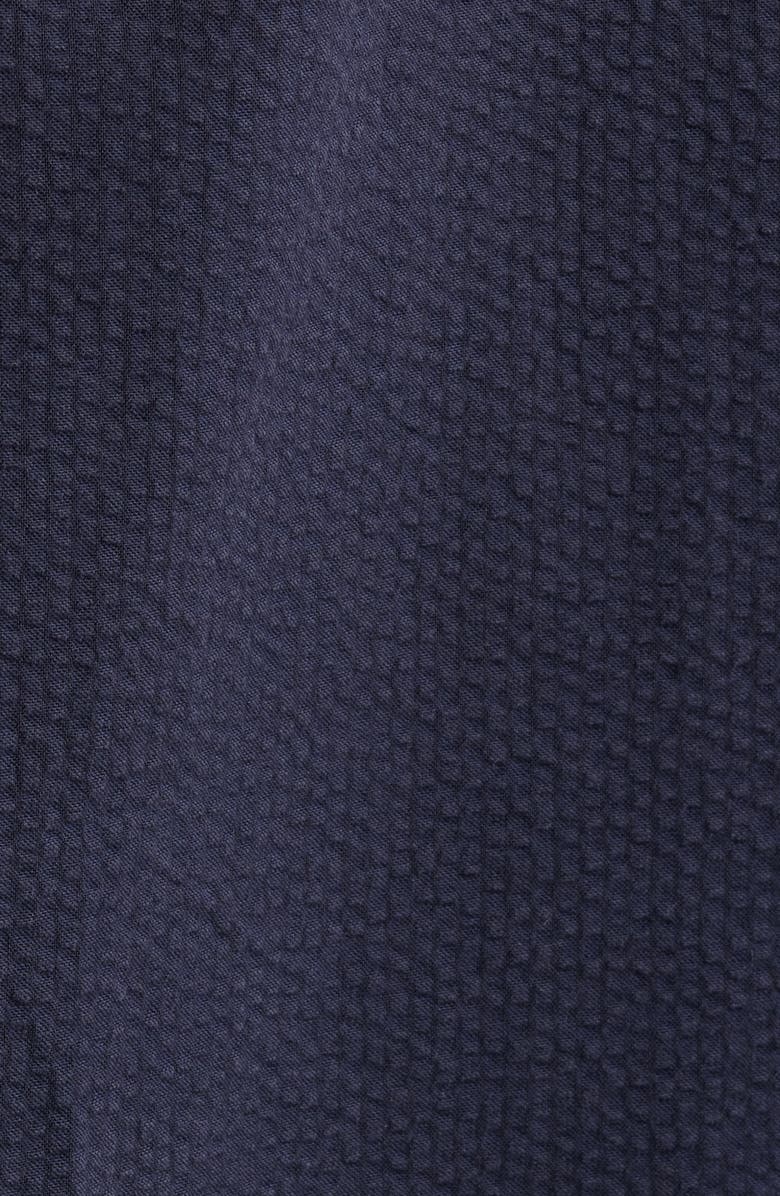 Peter Millar Seaward Short Sleeve Button-Up Shirt, Alternate, color, Navy