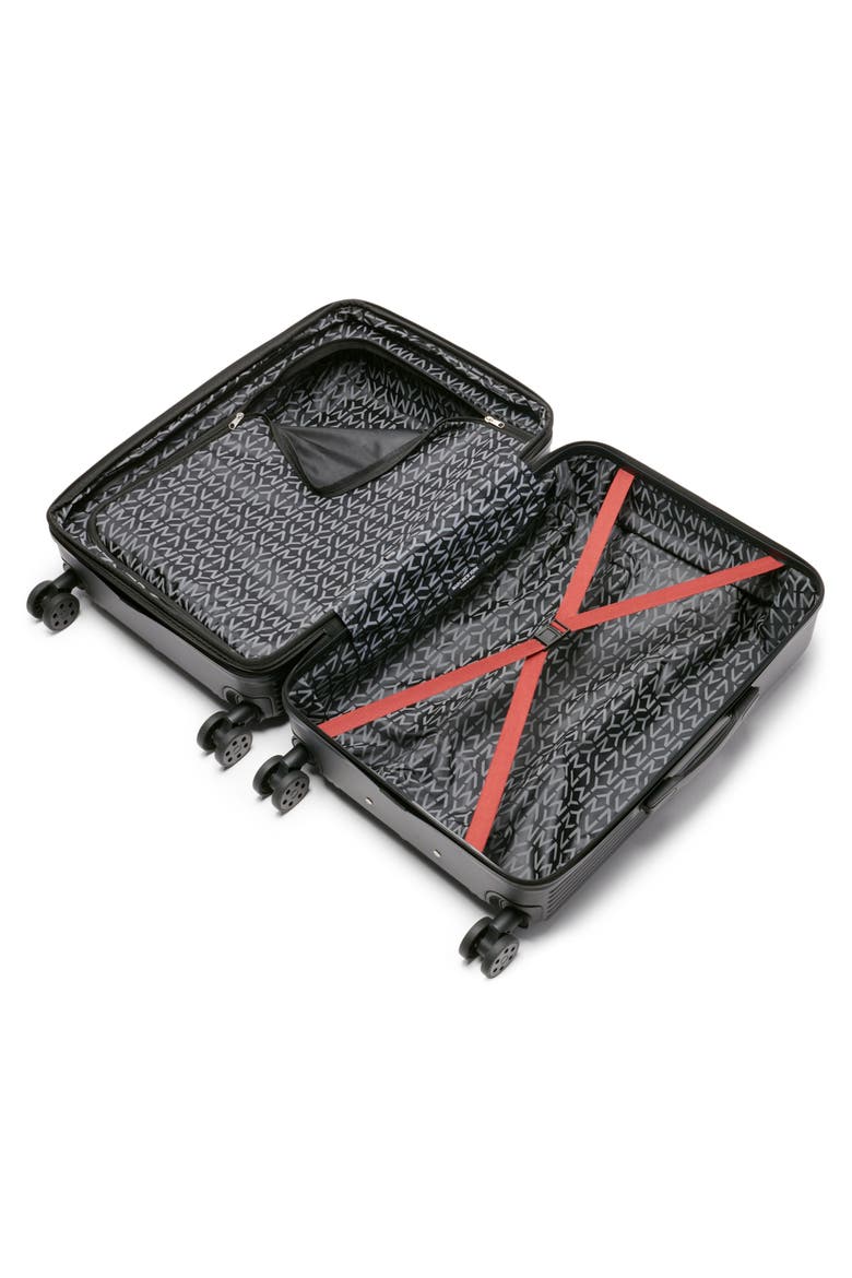 Horizon Upright Suitcase, Alternate, color, Black