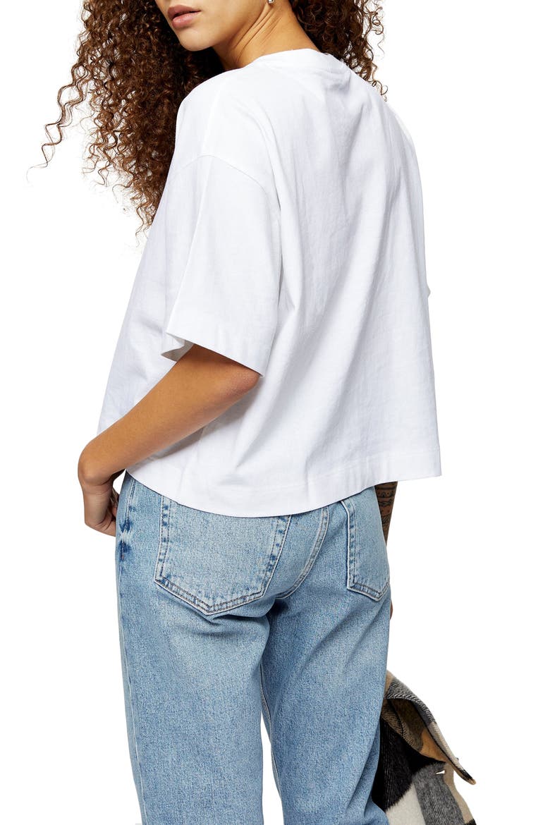 Boxy T-Shirt, Alternate, color, WHITE