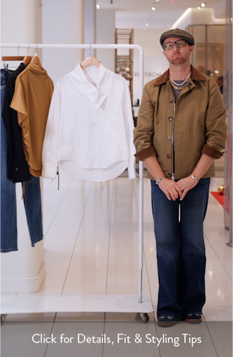 My Maria Drape Neck Pullover Shirt, sales video thumbnail