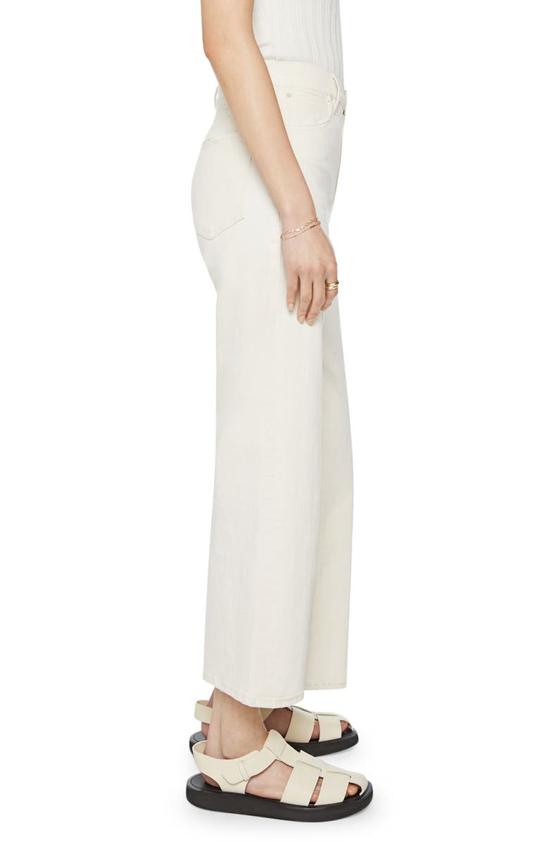 MOTHER The Dodger High Waist Wide Leg Ankle Jeans, Alternate, color, 