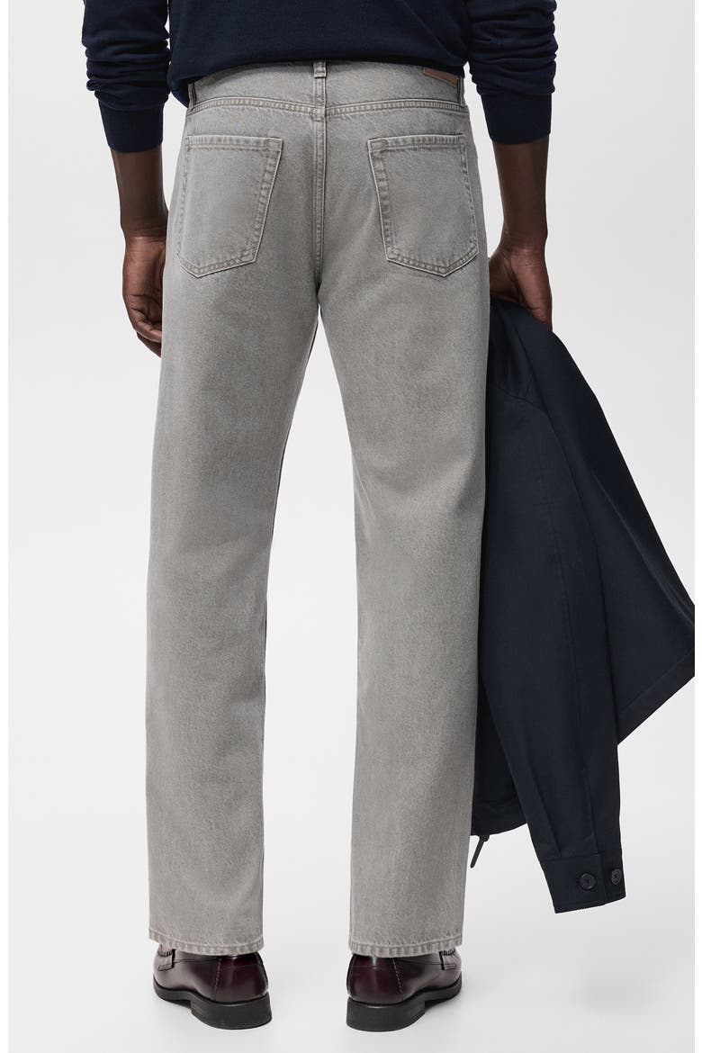 Moby Straight Fit Cotton Jeans, Alternate, color, DENIM GREY