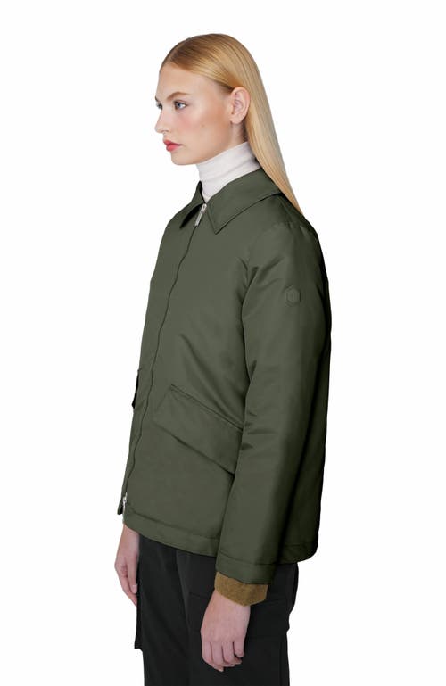 Quartz Co. Adele | Lightweight Insulated Jacket In Sage