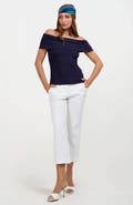 Trina Turk Prizma Off-Shoulder Top