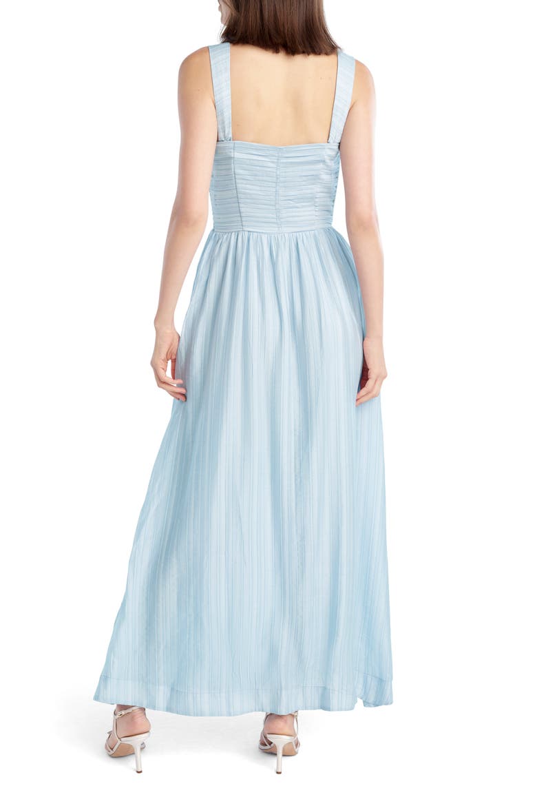 The Pretty Pintuck Sleeveless Maxi Dress, Alternate, color, SKY BLUE