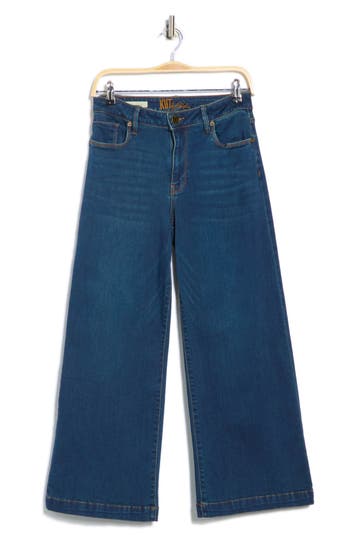 Kut From The Kloth Ariana High Waist Wide Leg Jeans In Blue