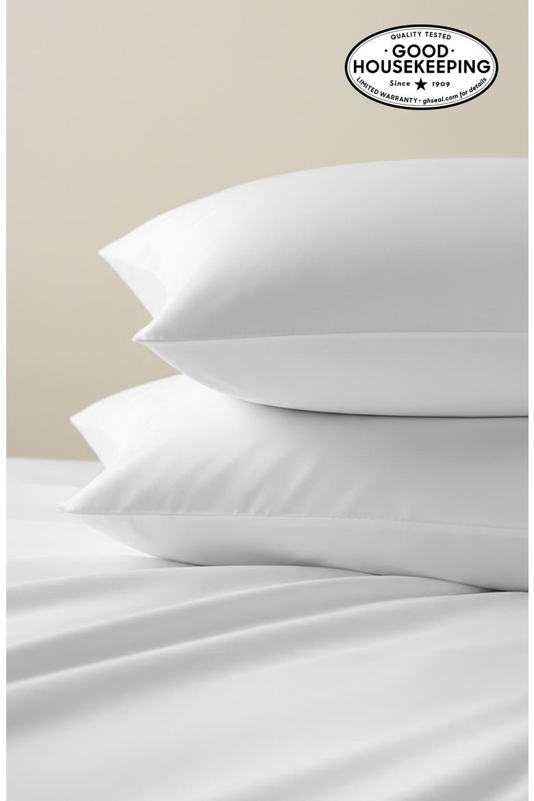 Hotel Luxe 800 Thread Count 100% Cotton Sateen Sheet Set, Alternate, color, Bright White