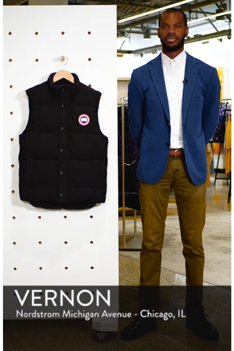 Garson Slim Fit Quilted Down Vest video