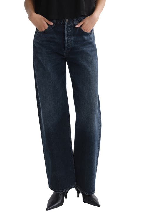 Arc High Waist Wide Leg Jeans