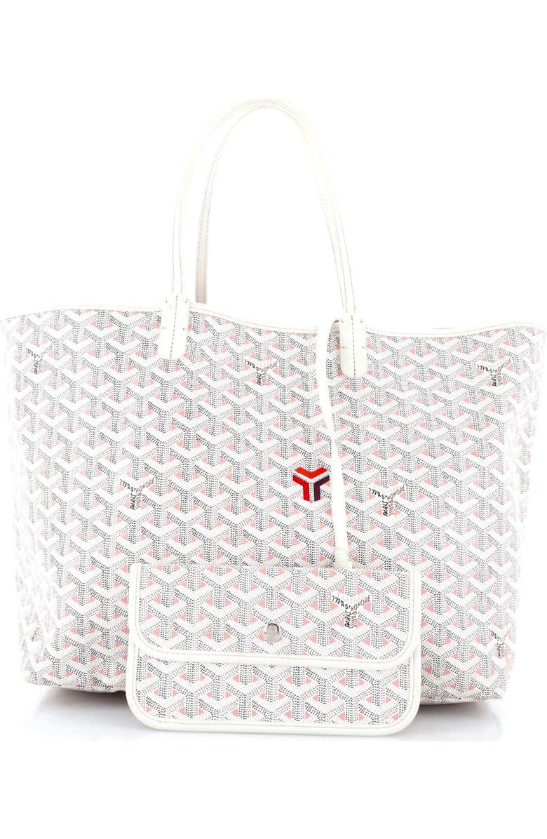 Pre-Owned Goyard Saint Louis Tote Claire Voie Coated Canvas PM, Alternate, color,