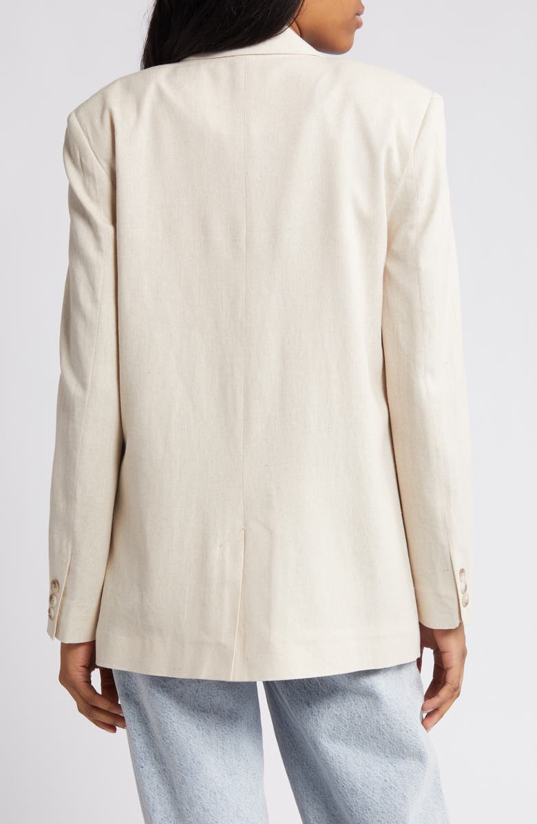 ASOS DESIGN Double Breasted Suit Blazer, Alternate, color,