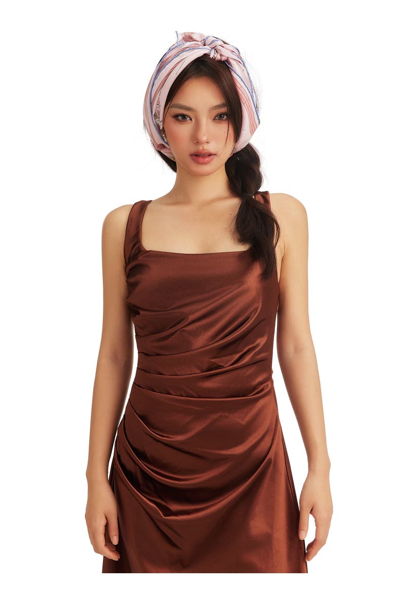 Rome Silk Square Scarf 26, Alternate, color, Roman Blush