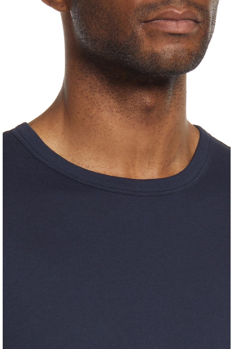 Men's Feather Weight Crewneck T-Shirt, Alternate, color, NAVY