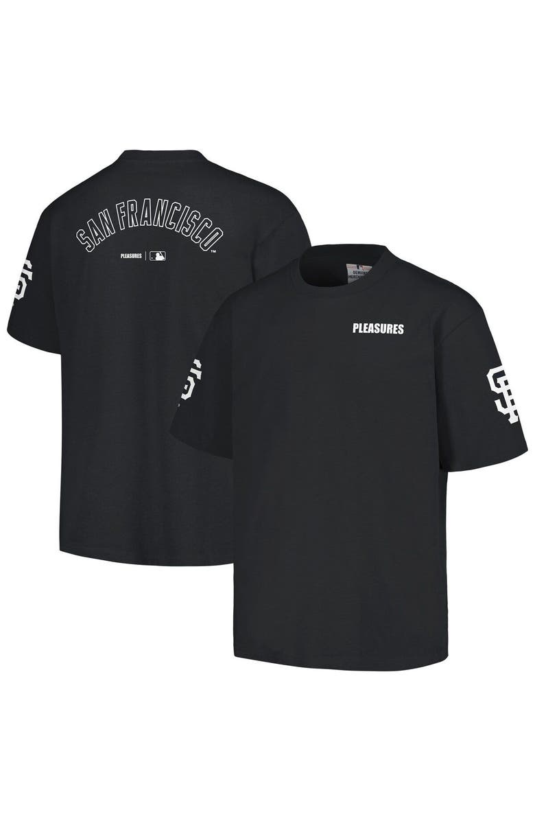 PLEASURES Men's PLEASURES  Black San Francisco Giants Team T-Shirt, Main, color, Black