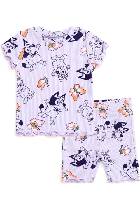 2-Piece T-Shirt and Bike Shorts Set